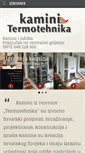 Mobile Screenshot of kamini-termotehnika.com
